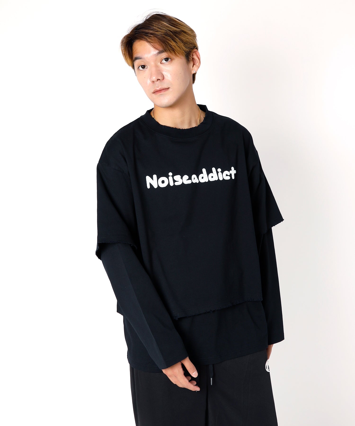 Noise Addict Layered T-shirt