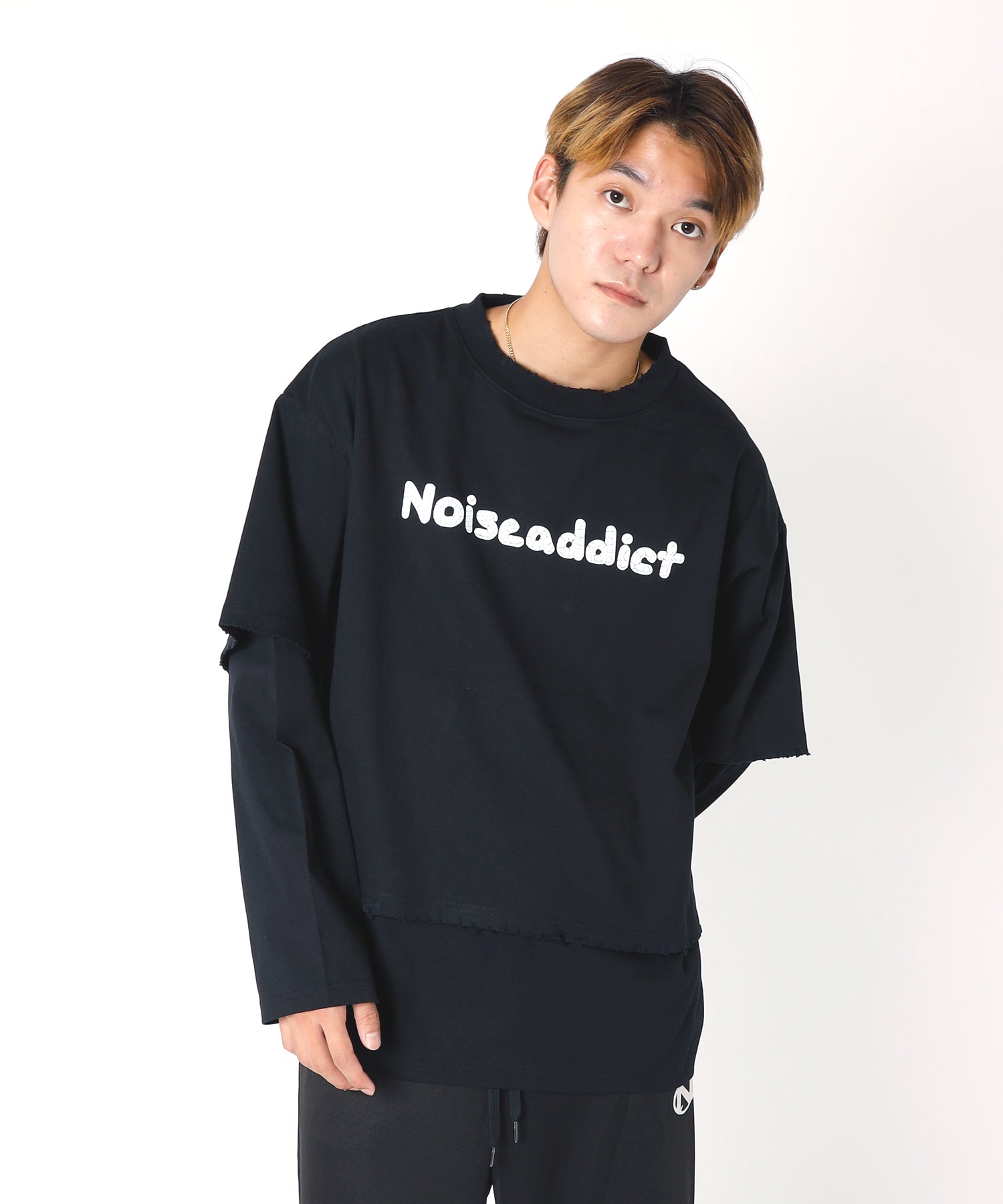 Noise Addict Layered T-shirt