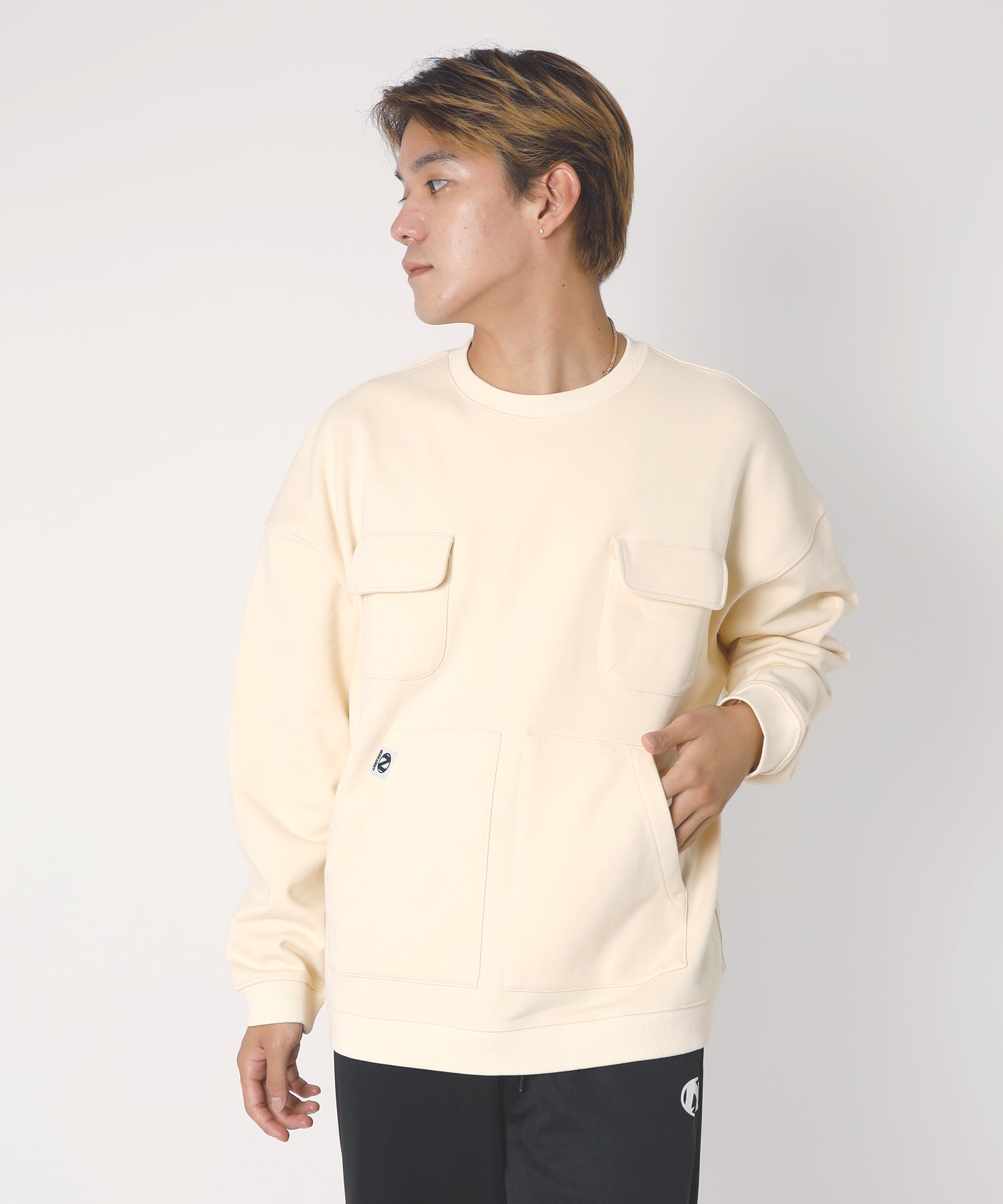 Multi-Pocket Sweat