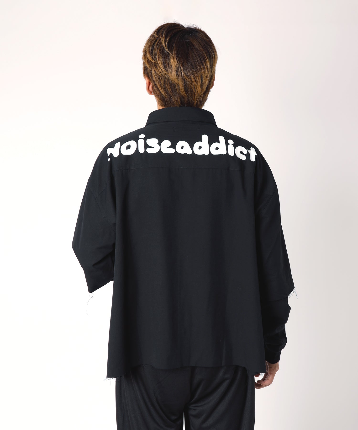 Sweat Sleeve Layered Shirt